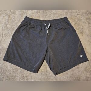 Burlebo - Men's Athletic Short - Heather Black - Retro Duck Camo Liner